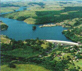 Foto da Barragem do Salto